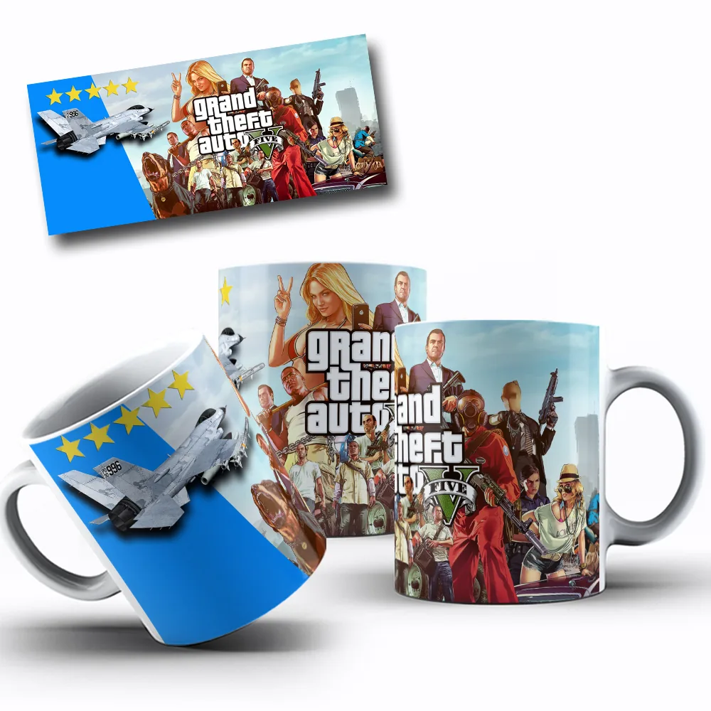 Prévia de caneca personalizada - Games
